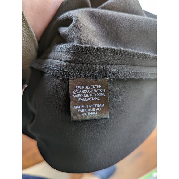 Tahari Gatsby Collared Dress Black 10 - Picture 10 of 10